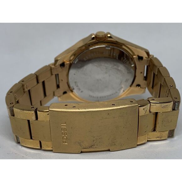Fossil Es2811 Women's Stainless Steel Analog Rose Gold Dial Quartz Watch Aa477 - Picture 9 of 11